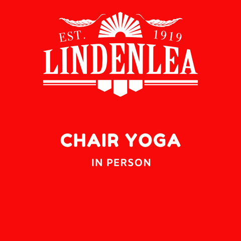 CHAIR YOGA/BALANCE CLASS - IN PERSON